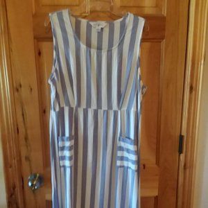 April Cornell  Nantucket Stripe Dress